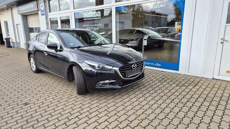 Onyxschwarz metallic Gebraucht 2018 Mazda 3 Exclusive Limousine | 14.490 € (Fairer Preis) - Bild 1/4