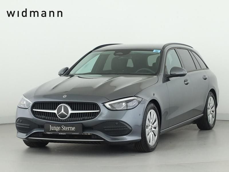 Metalliclack selenitgrau Gebraucht 2023 Mercedes C200 Kombi | 23.850 € (Superpreis) - Bild 1/4
