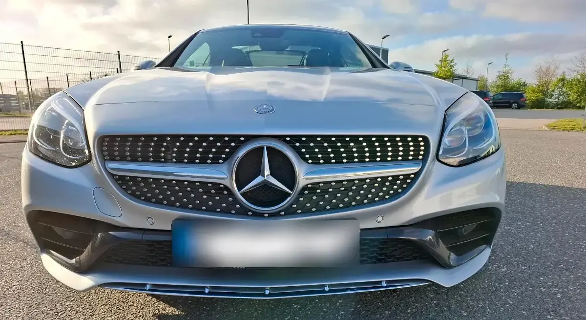 Gebraucht Mercedes SLC250 AMG 205 PS (150 kW) 2016 Silber Cabrio