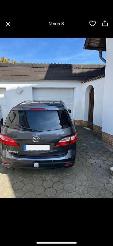 Gebraucht Mazda 5 150 PS (110 kW) 2014 Grau Van / Kleinbus