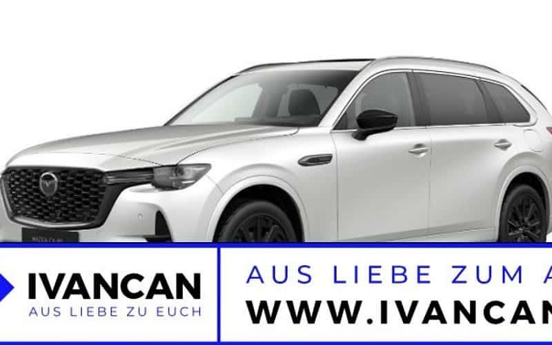 Rhodium white Neu 2025 Mazda CX-80 Homura-Line SUV | 62.750 € (Etwas zu teuer) - Bild 1/4