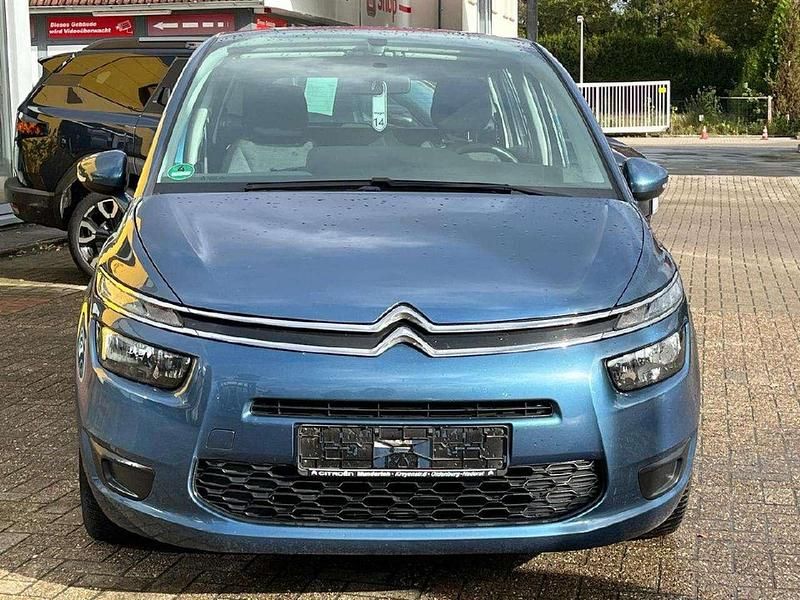 Gebraucht Citroën C4 SpaceTourer Attraction 120 PS (88 kW) 2014 Lackierung blau kyanos/typ aus Van / Kleinbus