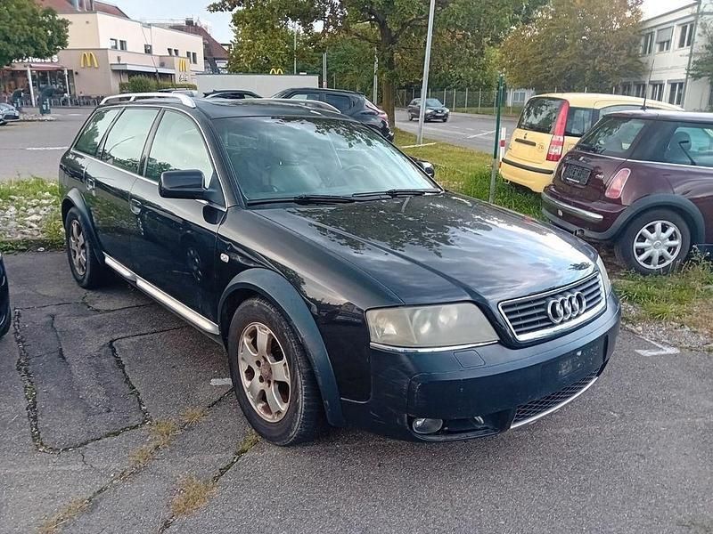 Schwarz Gebraucht 2002 Audi A6 Allroad Kombi | 5.299 € (Teuer) - Bild 1/4