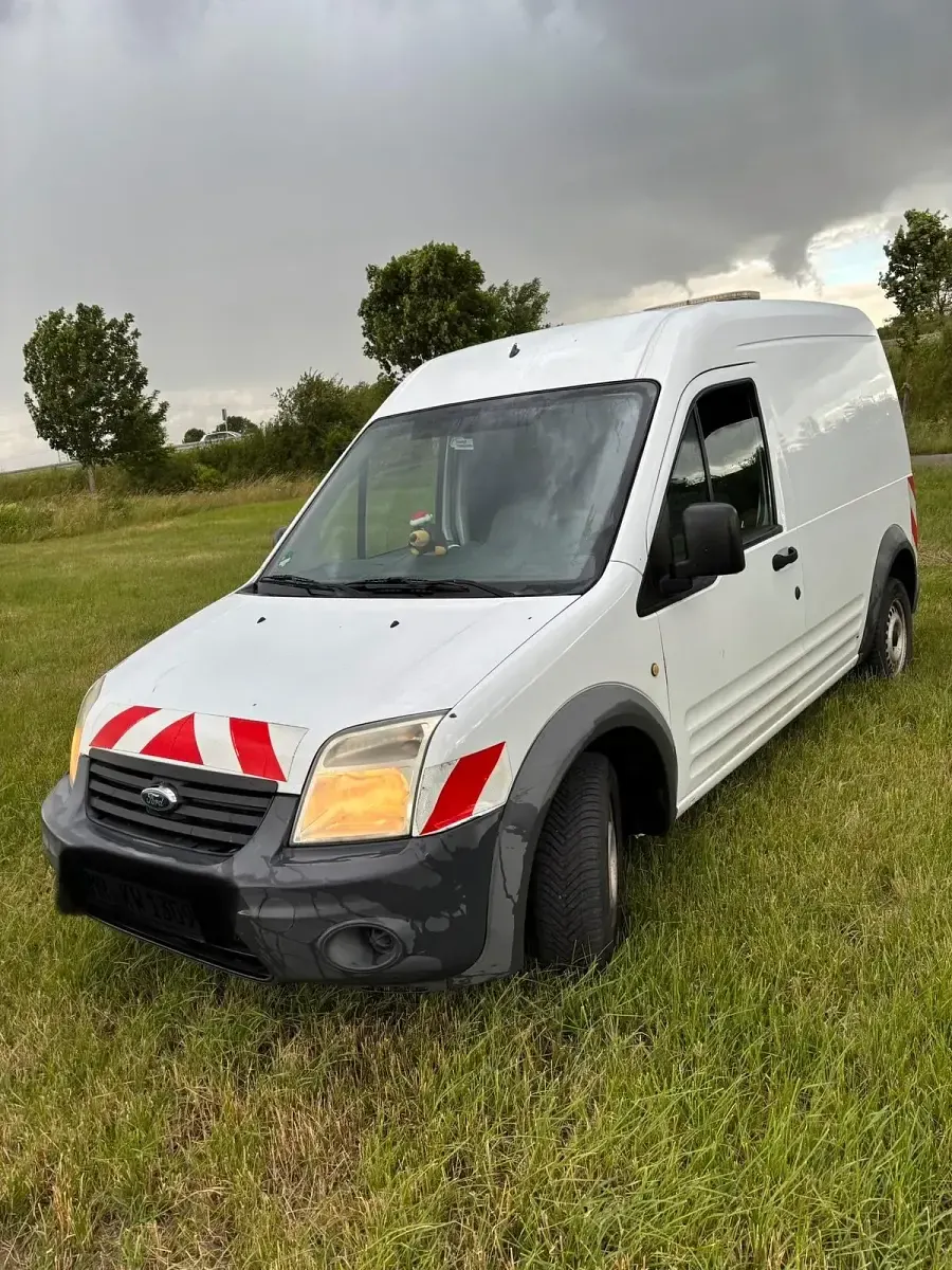 Gebraucht Ford Transit Connect 90 PS (66 kW) 2012 Weiß Van / Kleinbus