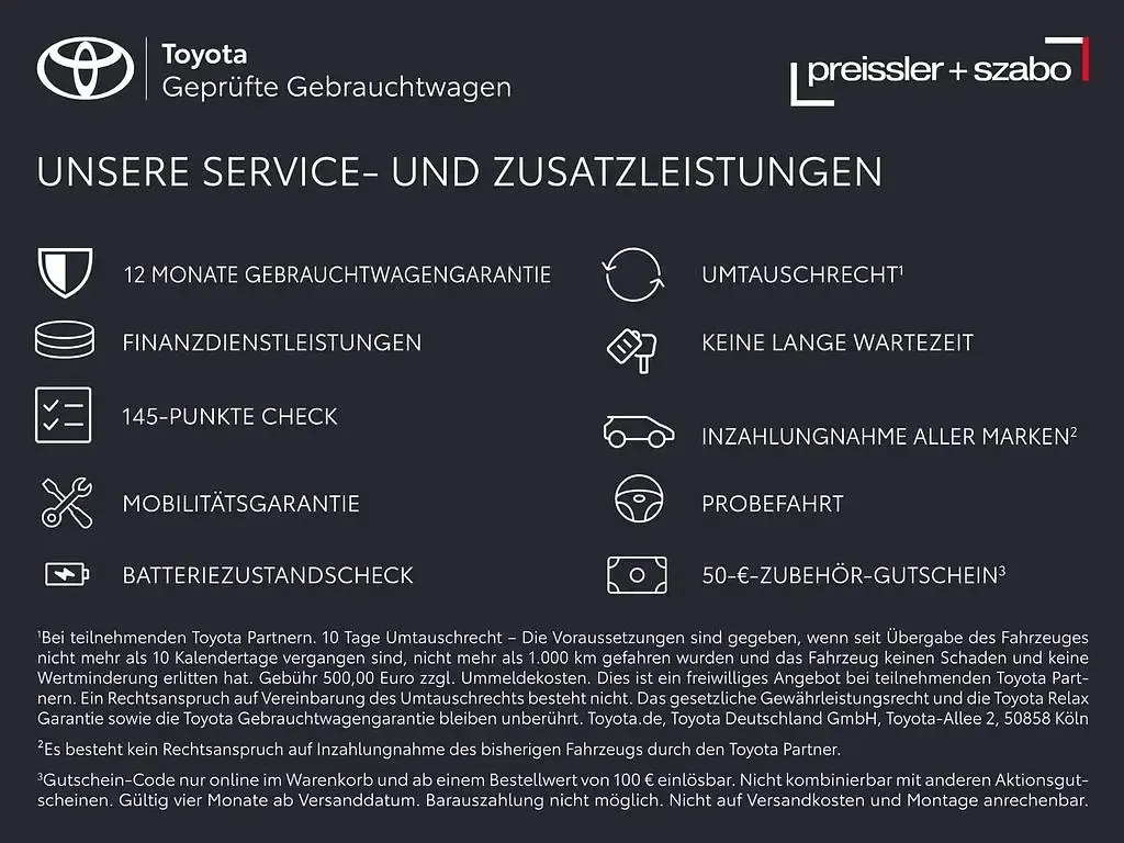 Gebraucht Toyota Proace H2 140 PS (102 kW) 2024 Weiß Van / Kleinbus