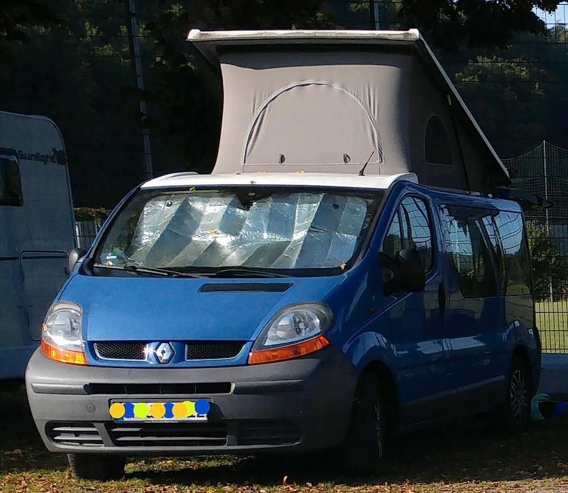 Gebraucht Renault Trafic 100 PS (73 kW) 2005 Blau Van / Kleinbus