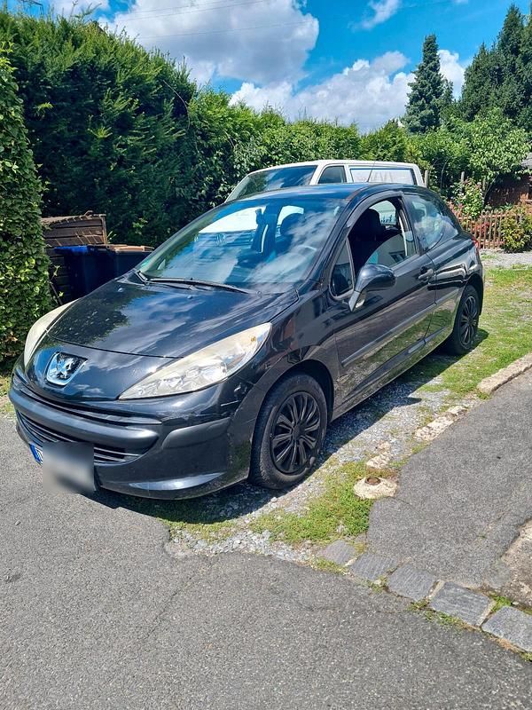 Schwarz Gebraucht 2008 Peugeot 207 Kleinwagen | 750 € (Superpreis) - Bild 1/4