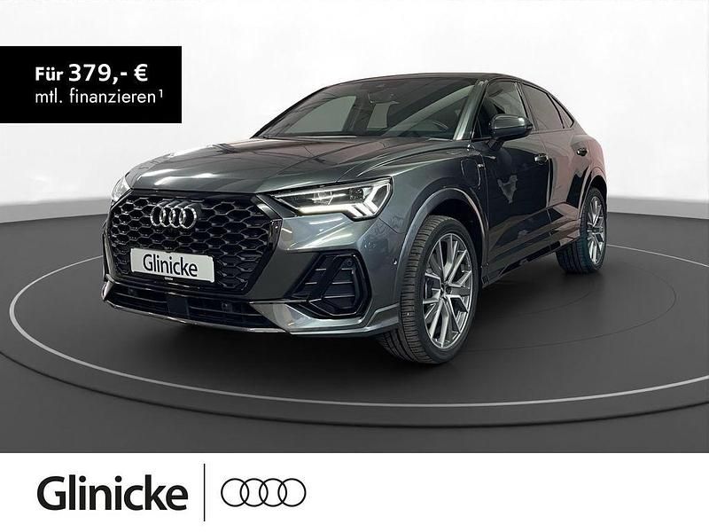 Grau Gebraucht 2022 Audi Q3 Sportback S-Line SUV | 37.280 € (Teuer) - Bild 1/3