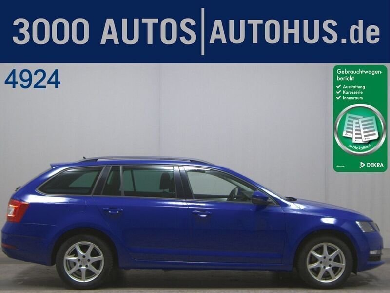 Blau Gebraucht 2019 Skoda Octavia Ambition Kombi | 8.950 € (Superpreis) - Bild 1/4