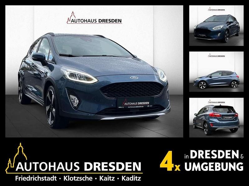 Chromablau metallic Gebraucht 2020 Ford Fiesta Active Kleinwagen | 14.950 € (Fairer Preis) - Bild 1/4