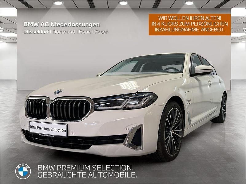 Weiß Gebraucht 2023 BMW 545e Limousine | 48.499 € (Fairer Preis) - Bild 1/4