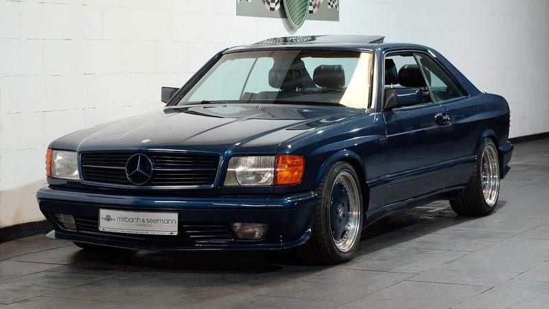 Blau Gebraucht 1985 Mercedes 500 AMG Coupé | 50.000 € - Bild 1/4
