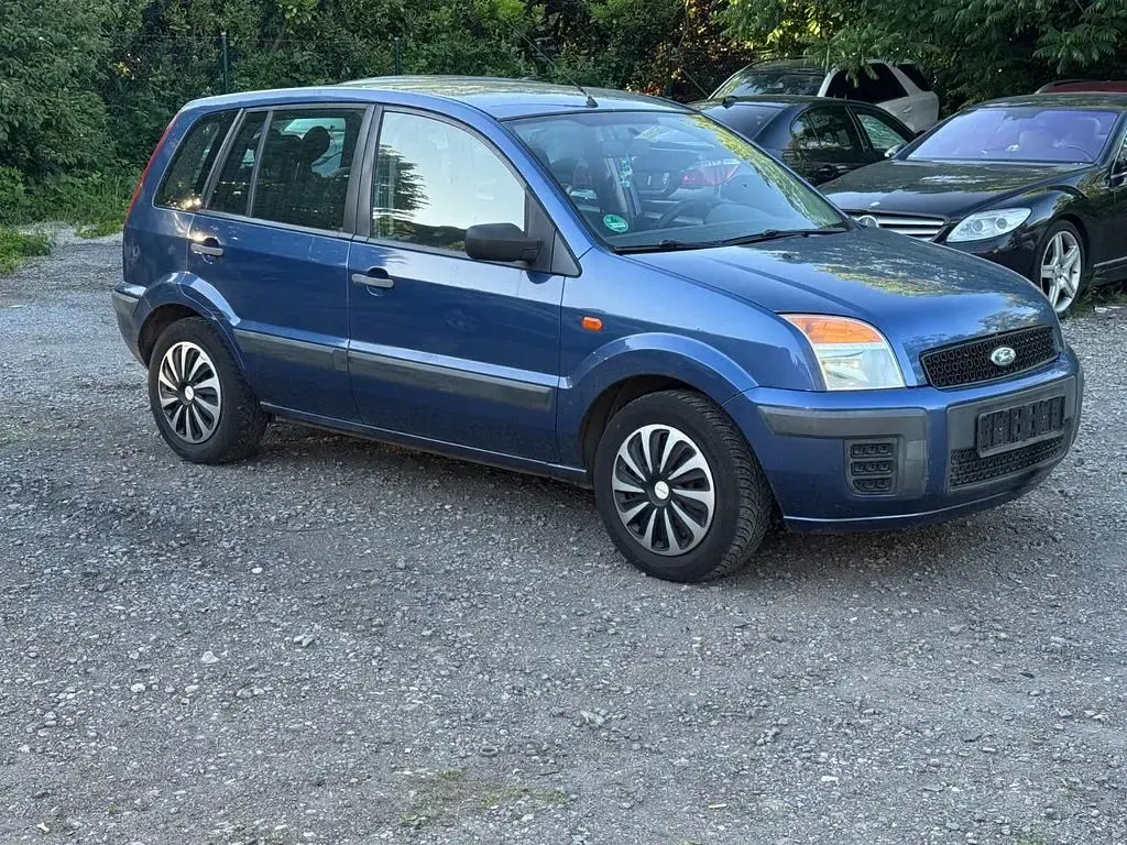 Gebraucht Ford Fusion 80 PS (58 kW) 2006 Blau Kleinwagen