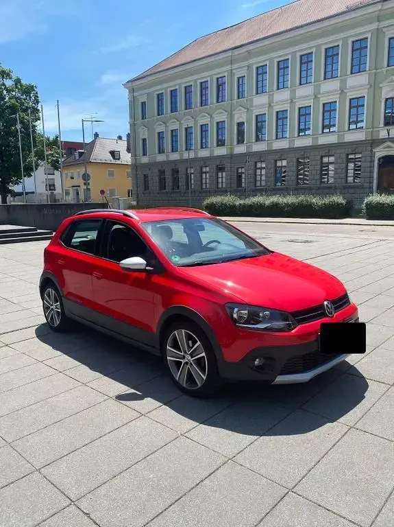 Gebraucht VW Polo Cross 90 PS (66 kW) 2010 Rot Kleinwagen