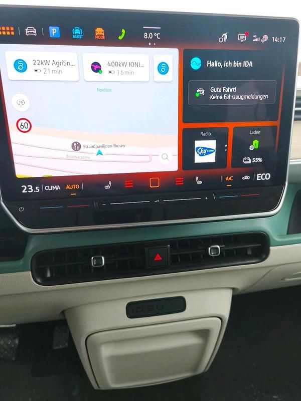 Gebraucht VW ID. Buzz 210 kW (286 PS) 2025 Grün Van / Kleinbus