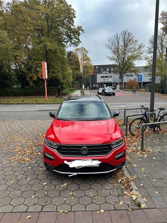 Rot Gebraucht 2019 VW T-Roc Style SUV | 13.300 € (Guter Preis) - Bild 1/4