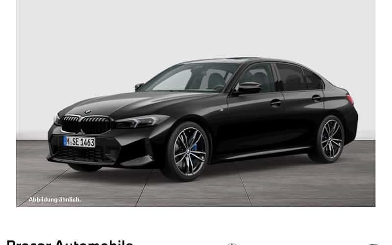 Schwarz Gebraucht 2024 BMW 330 M Sport Limousine | 53.800 € (Etwas zu teuer) - Bild 1/4