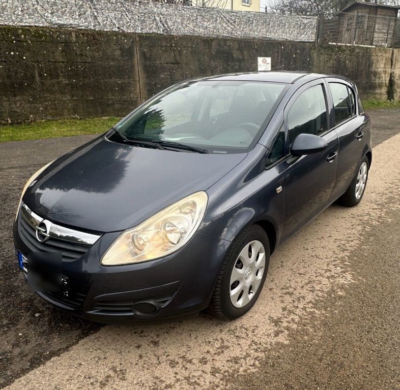 Blau Gebraucht 2009 Opel Corsa Selection Limousine | 1.850 € (Guter Preis) - Bild 1/4