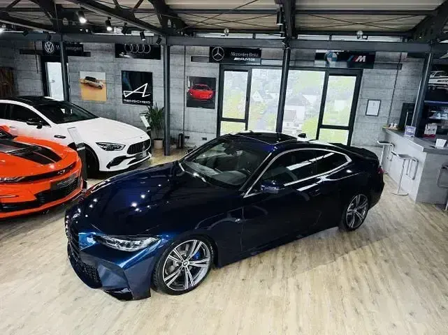 Gebraucht BMW 430 M Sport 258 PS (189 kW) 2021 Tansanitblau ii metallic Coupé