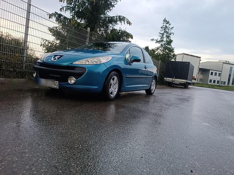 Blau Gebraucht 2008 Peugeot 207 Kleinwagen | 999 € (Superpreis) - Bild 1/3
