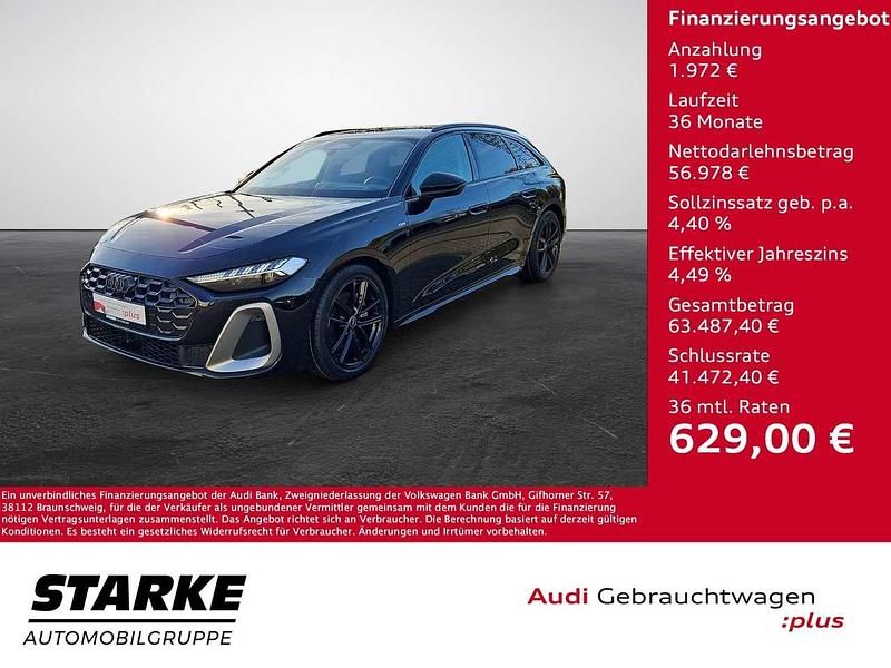 Schwarz (mythosschwarz metallic) Gebraucht 2025 Audi A5 S-Line Coupé | 58.950 € (Etwas zu teuer) - Bild 1/3