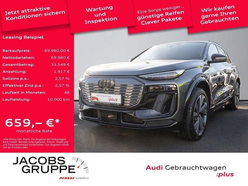 Daytonagrau perleffekt Gebraucht 2025 Audi Q6 e-tron S-Line SUV | 69.980 € (Guter Preis) - Bild 1/4