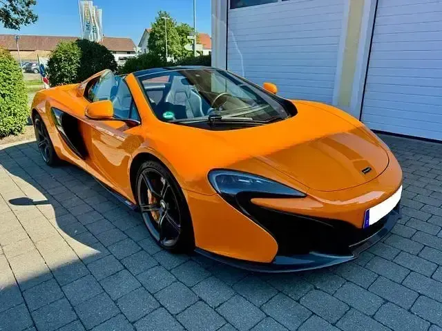 Gebraucht McLaren 650S 713 PS (524 kW) 2016 Stealth mclaren orange Cabrio
