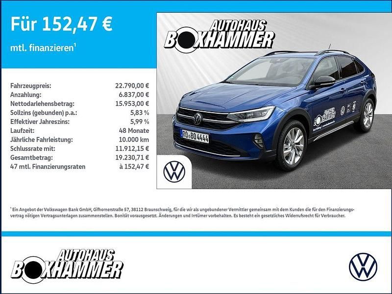 Gebraucht VW Taigo Move 110 PS (80 kW) 2023 Reef blue metallic SUV
