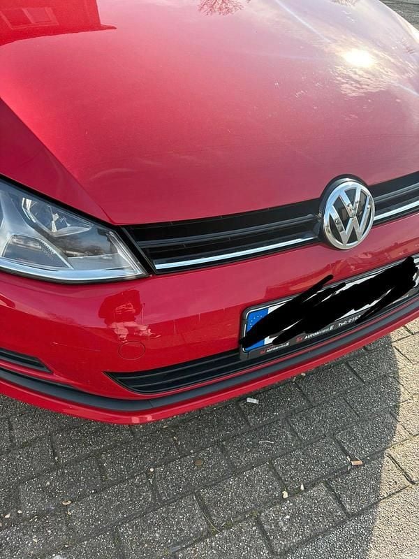 Gebraucht VW Golf VII 86 PS (63 kW) 2013 Rot Kleinwagen