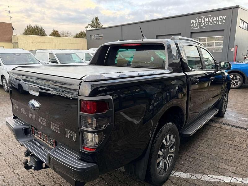 Gebraucht Ford Ranger Wildtrack 212 PS (155 kW) 2022 Obsidianschwarz metallic Pickup