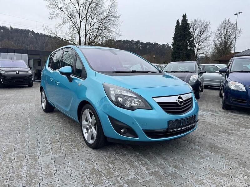 Gebraucht Opel Meriva Edition 140 PS (102 kW) 2010 Blau Van / Kleinbus