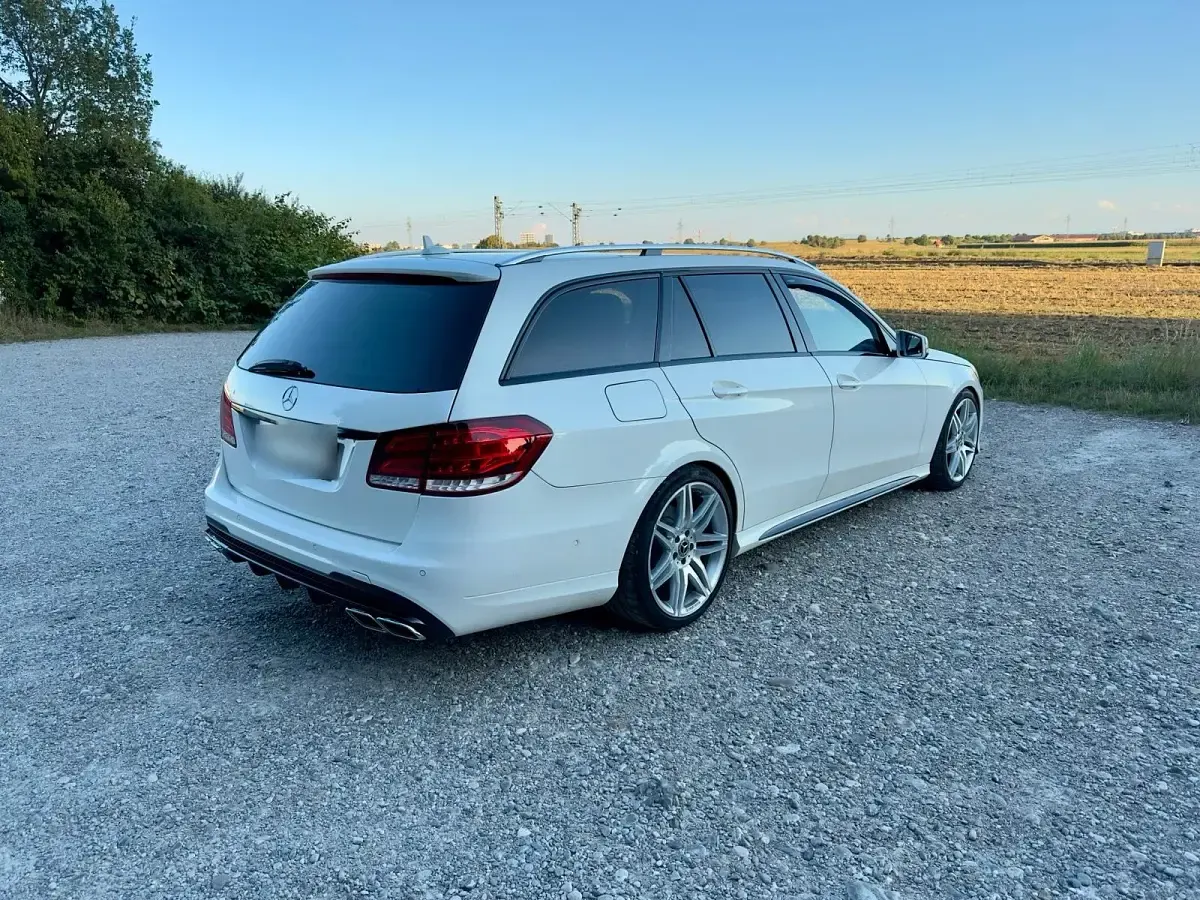Gebraucht Mercedes E350 AMG 258 PS (189 kW) 2014 Weiß Kombi