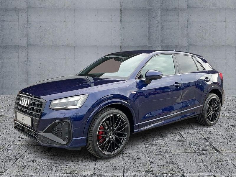 Blau Neu 2025 Audi Q2 S-Line SUV | 49.950 € (Teuer) - Bild 1/4