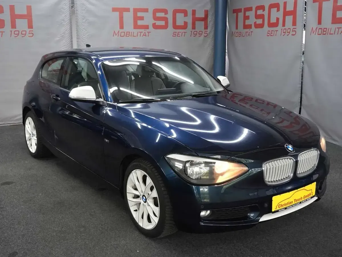 Gebraucht BMW 116 Advantage 136 PS (100 kW) 2013 Blau Kleinwagen