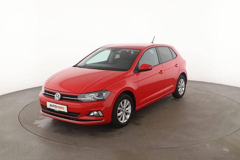 Rot Gebraucht 2018 VW Polo Highline Limousine | 12.590 € (Fairer Preis) - Bild 1/3