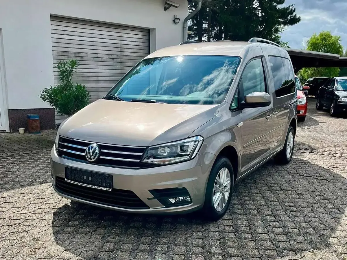 Gebraucht VW Caddy 102 PS (75 kW) 2018 Grau Van / Kleinbus