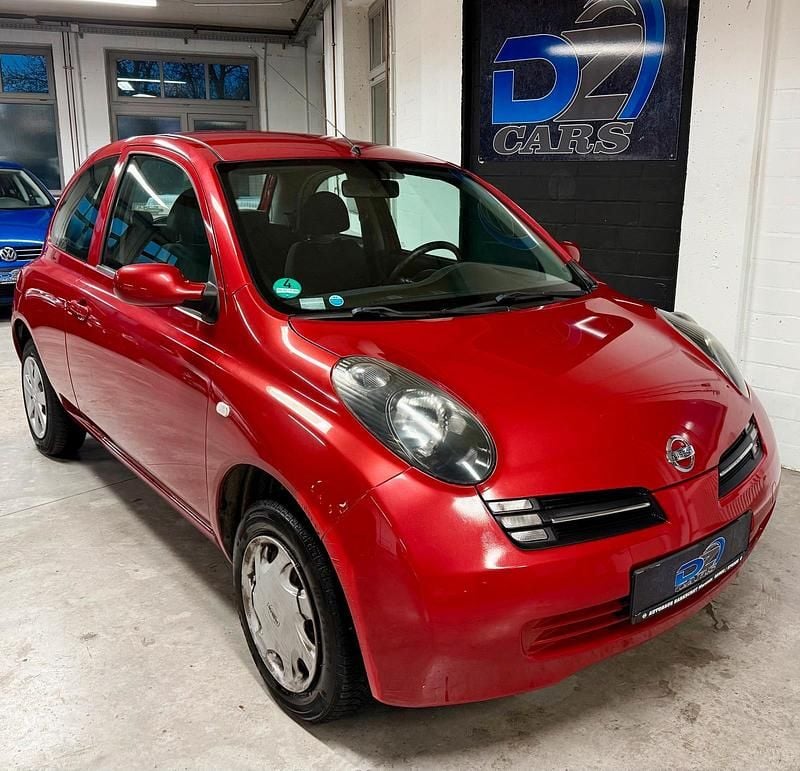 Rot Gebraucht 2004 Nissan Micra Kleinwagen | 3.499 € (Etwas zu teuer) - Bild 1/4