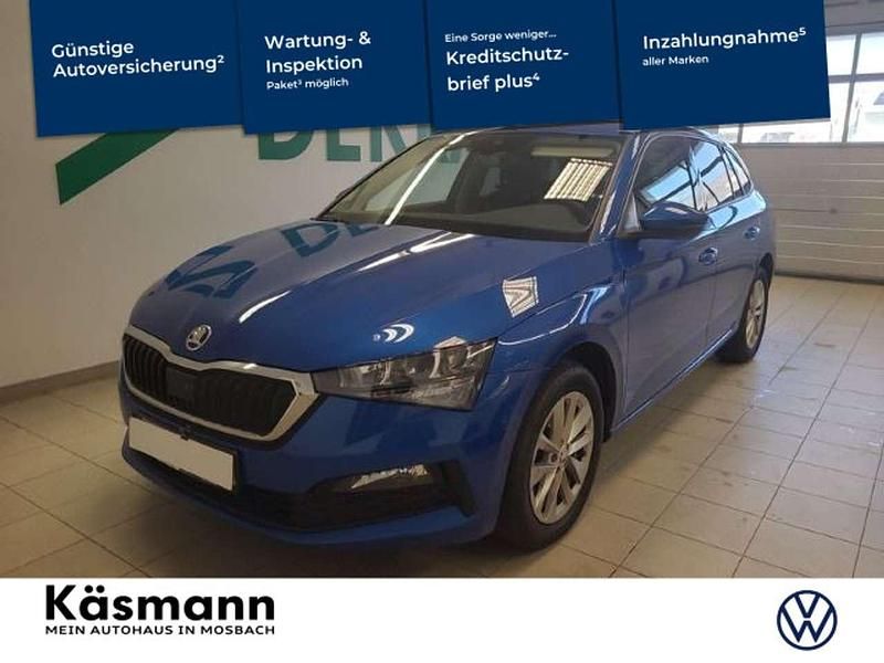 Gebraucht Skoda Scala Ambition 150 PS (110 kW) 2023 Blau Kleinwagen