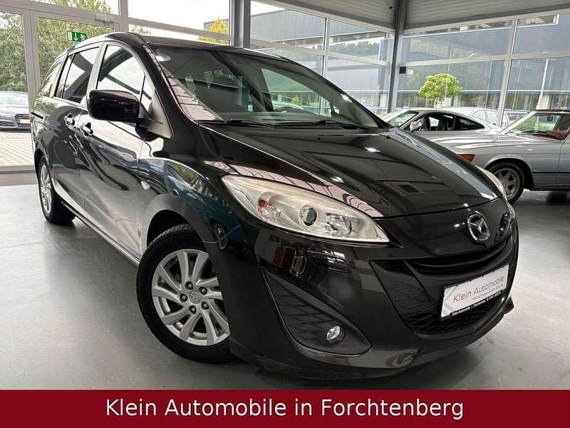 Schwarz Gebraucht 2011 Mazda 5 Center-Line Van / Kleinbus | 5.390 € (Guter Preis) - Bild 1/4