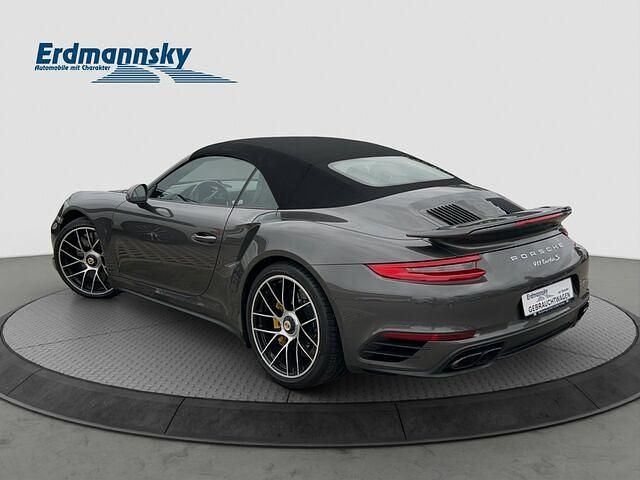 Gebraucht Porsche 911 Turbo S Cabriolet 581 PS (427 kW) 2017 Achatgrau Cabrio