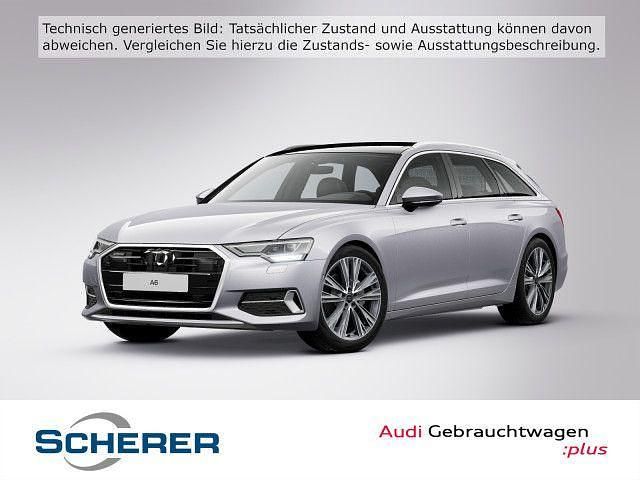 Florettsilber metallic (metallic) Gebraucht 2023 Audi A6 Business Kombi | 38.680 € (Fairer Preis) - Bild 1/4