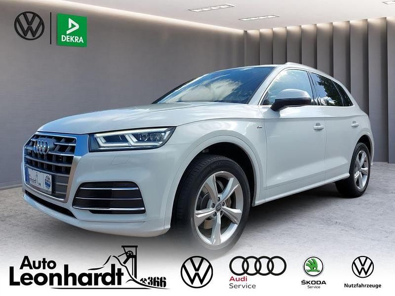Weiß Gebraucht 2019 Audi Q5 S-Line SUV | 31.990 € (Superpreis) - Bild 1/4