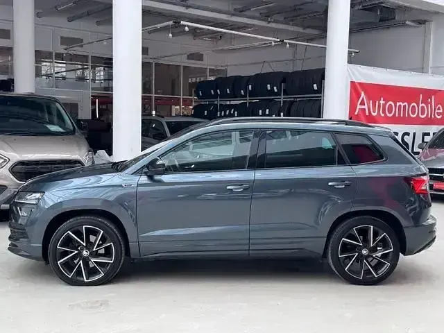 Gebraucht Skoda Karoq SportLine 190 PS (139 kW) 2020 Grau SUV