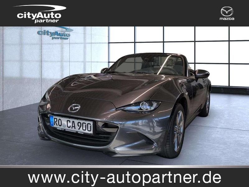 Gebraucht Mazda MX5 Exclusive-Line 132 PS (97 kW) 2025 Machine grey Cabrio