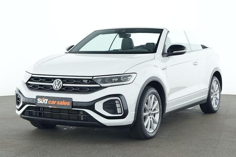 Gebraucht VW T-Roc Cabriolet R-line 150 PS (110 kW) 2025 Weiß Cabrio