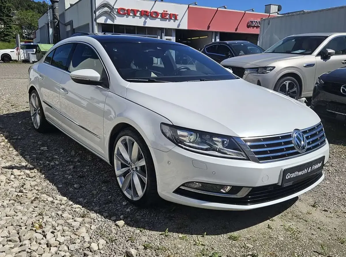 Gebraucht VW CC 300 PS (220 kW) 2014 Oryxweiß perlmutteffekt Limousine