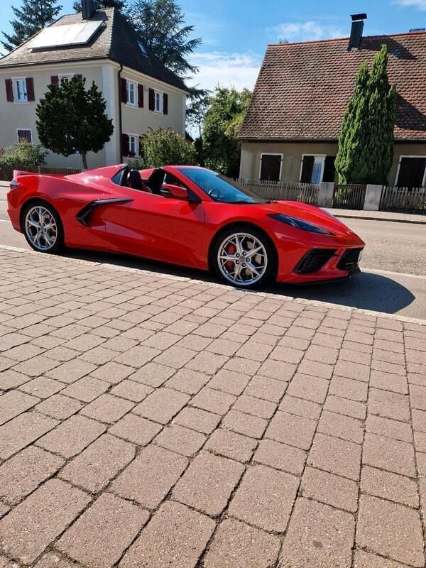 Rot Gebraucht 2023 Corvette Stingray Cabrio | 115.000 € - Bild 1/4