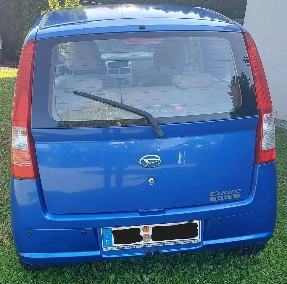 Gebraucht Daihatsu Cuore 58 PS (42 kW) 2006 Blau Kleinwagen