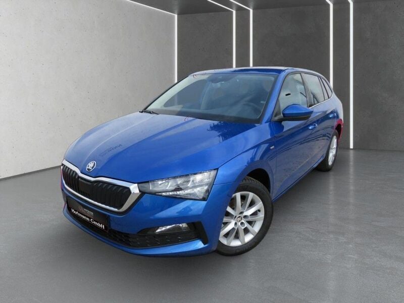 Raceblau metallic Gebraucht 2021 Skoda Scala Clever Kleinwagen | 16.880 € (Fairer Preis) - Bild 1/4