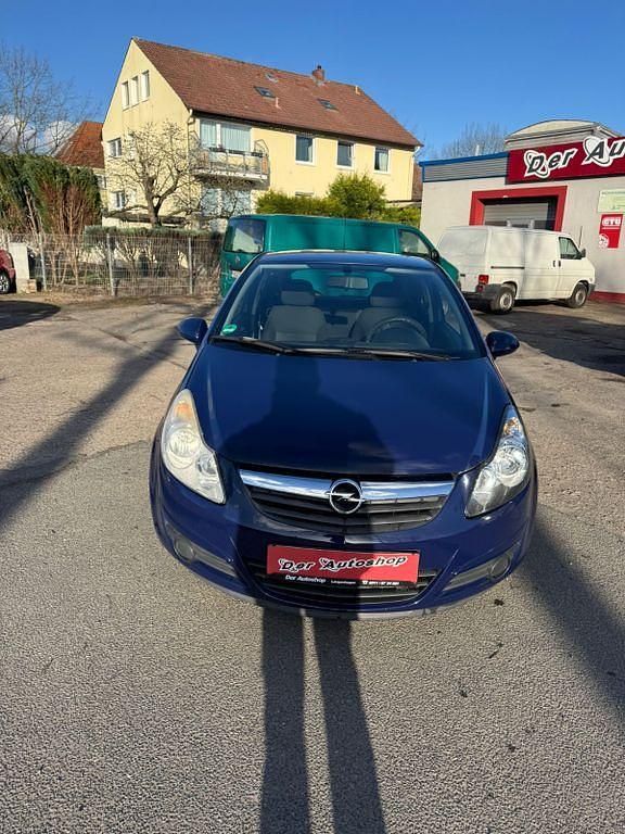 Gebraucht Opel Corsa Selection 60 PS (44 kW) 2009 Blau Kleinwagen